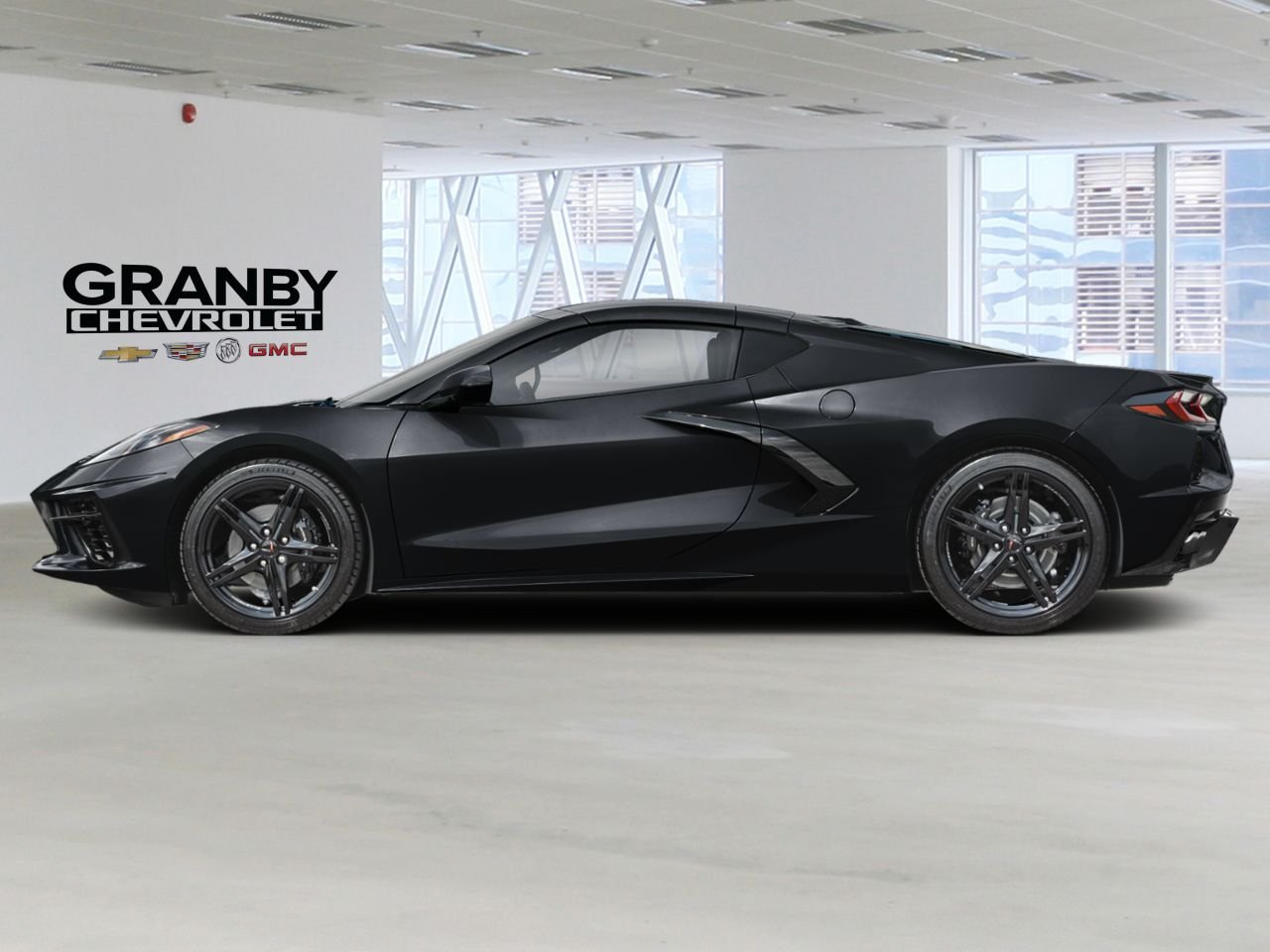 CHEVROLET Corvette CORVETTE STINGRAY COUPE 1LT (1LT) | 27-0165 2027 Noir Granby - photo #2