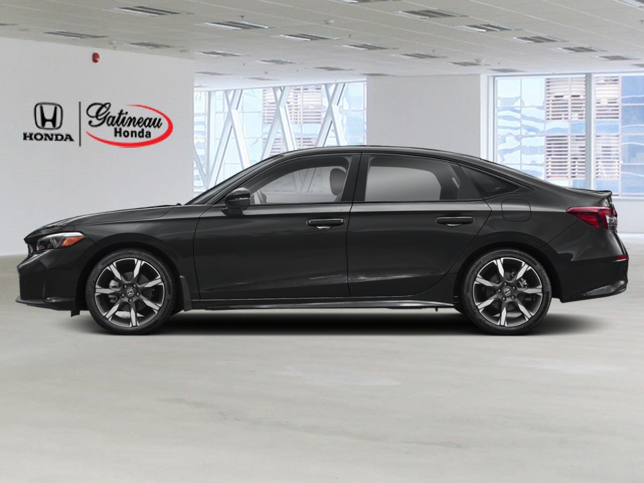 Honda Civic hybride berline Sport Touring eCVT 2026 Noir Gatineau - photo #2
