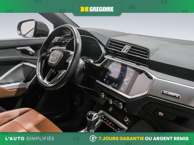 Audi Q3 823224 | Komfort AWD AUTO AC CUIR TOIT MAGS CAM RECUL BLEUT 2022 Vert Laval - photo #30