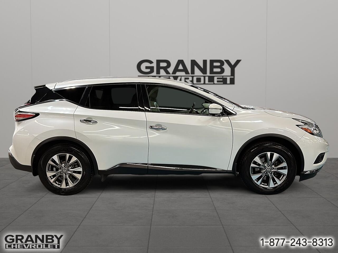 Nissan Murano Traction intégrale 4 portes SL | 26-0881B 2015 Blanc Granby - photo #3