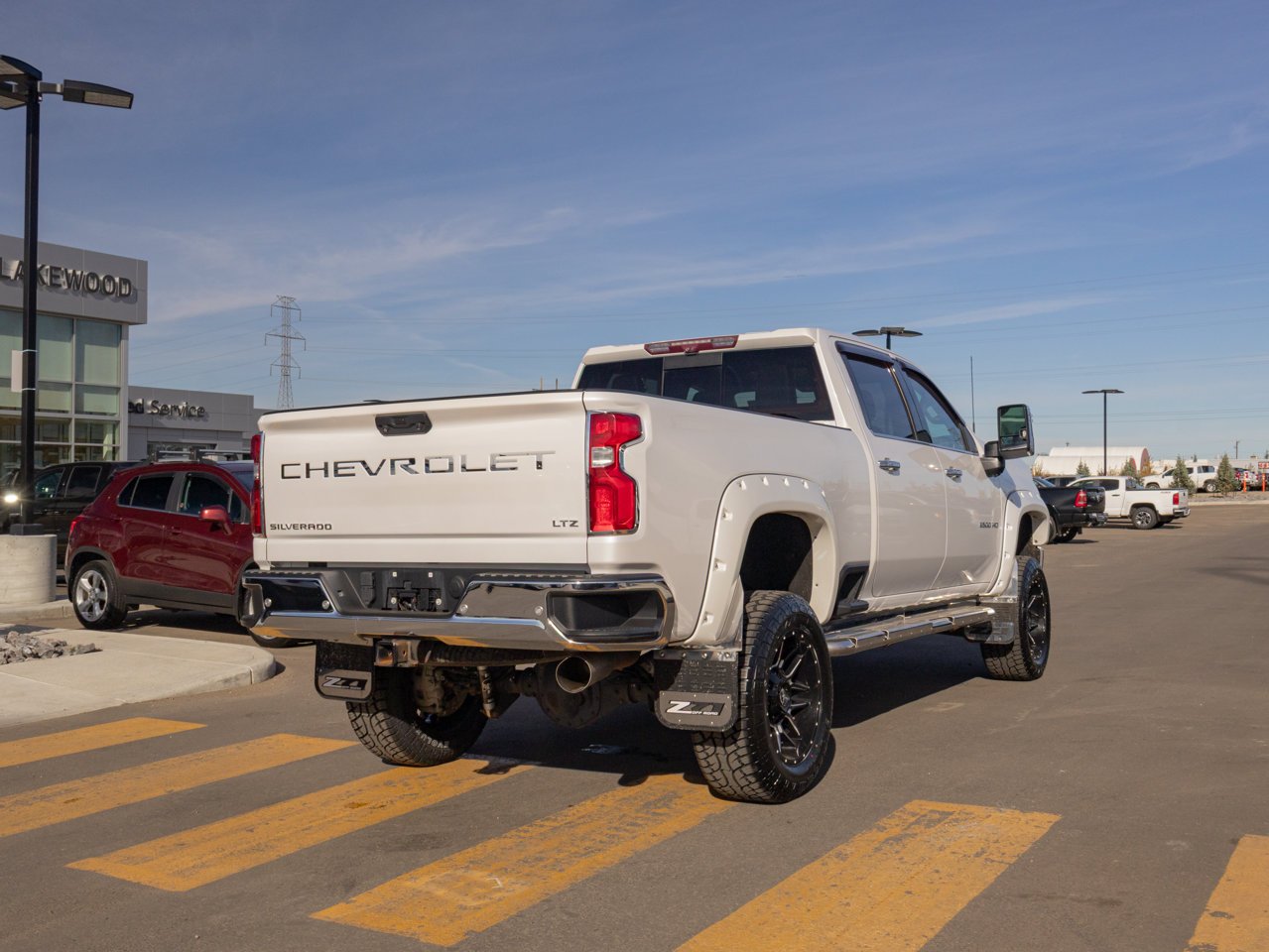 2020 Chevrolet Silverado 2500HD 4WD Crew Cab 159 LTZ White Sherwood Park - photo #9