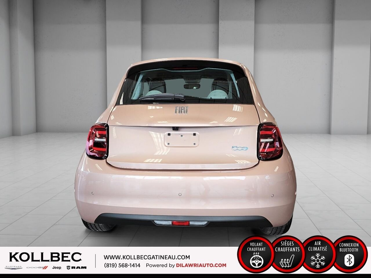 2026 FIAT 500e 261910 | Icona TA Rose Gold Gatineau - photo #15