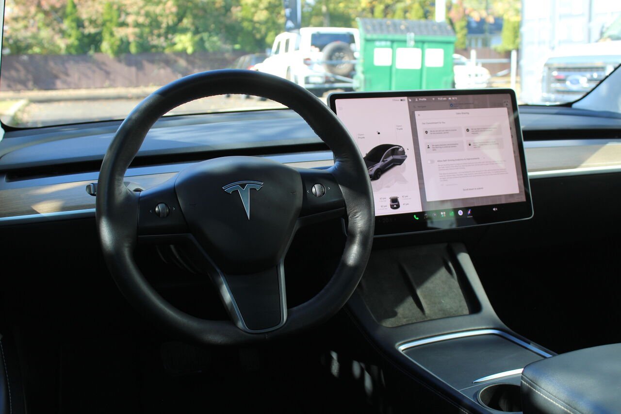 Tesla Model 3 VIN: 5YJ3E1EA9NF352606 2022 Gris Sainte-Rose - photo #10