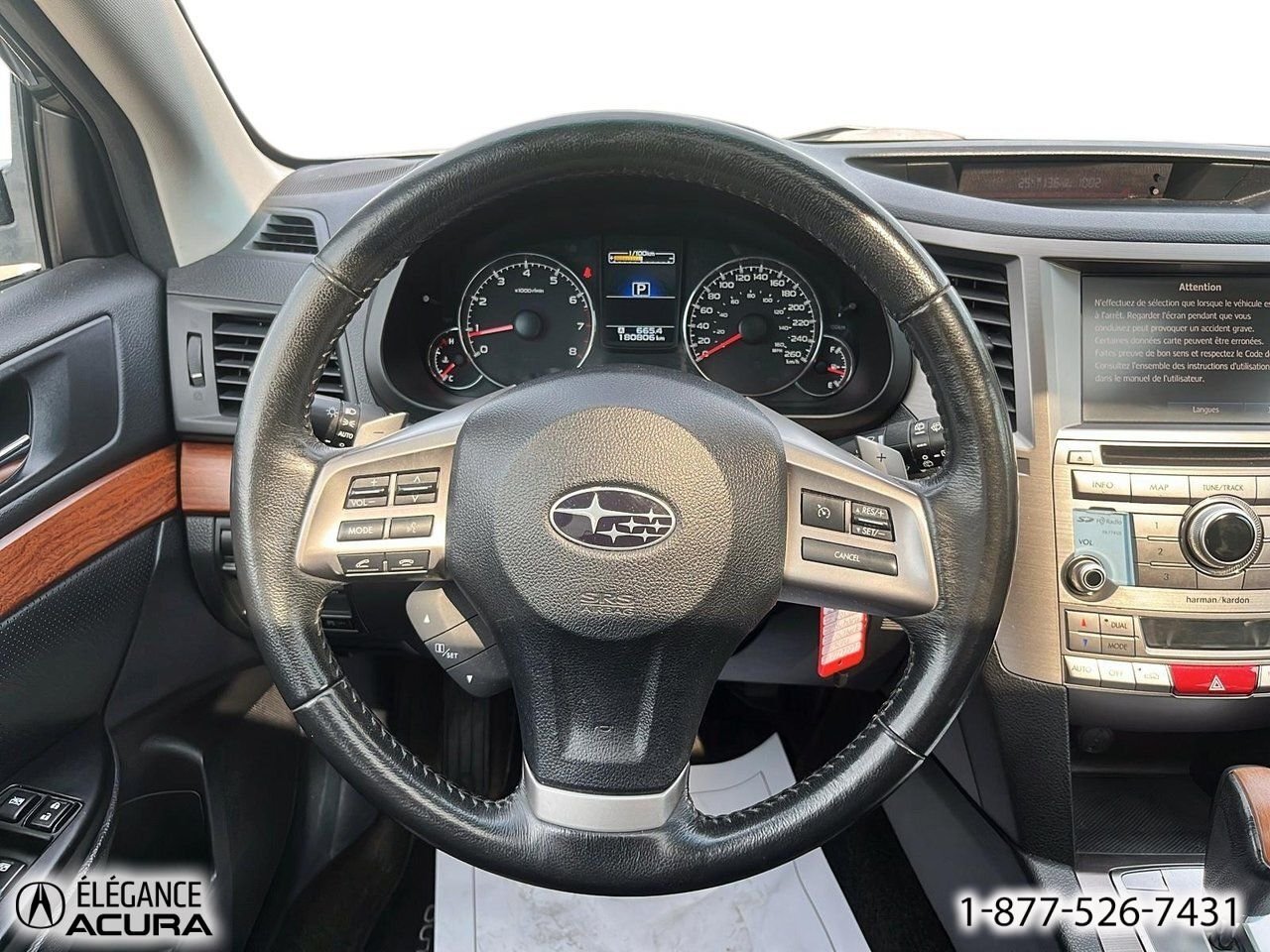 2013 Subaru Outback Familiale 5 portes, boîte automatique, 3.6R avec Groupe Limité | 26079A Grey Granby - photo #16