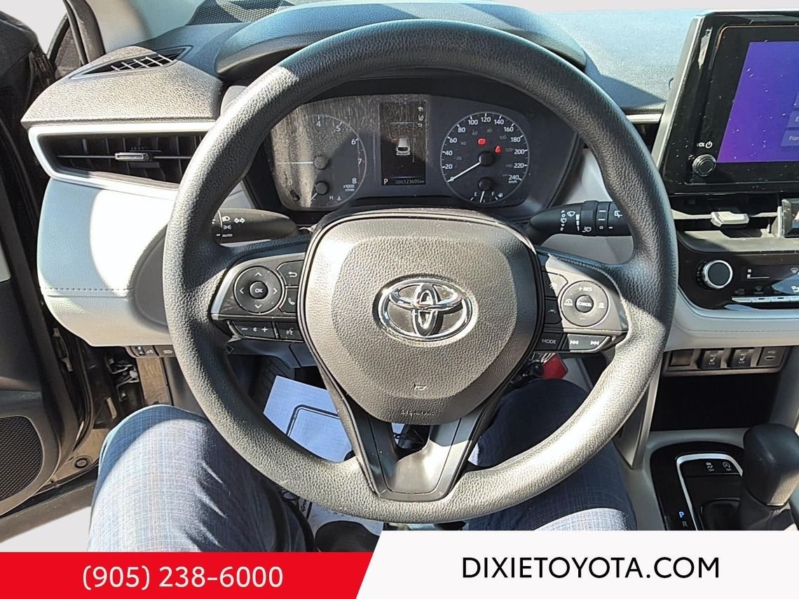 2024 Toyota Corolla Cross Heated Seats, Bluetooth Jet Black Mica Mississauga - photo #13