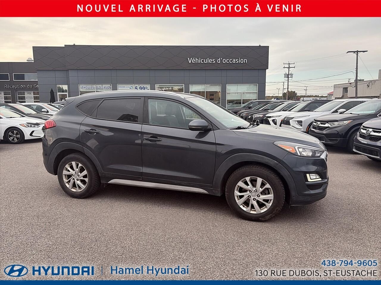 Hyundai Tucson 2021 Bleu Saint-Eustache - photo #0