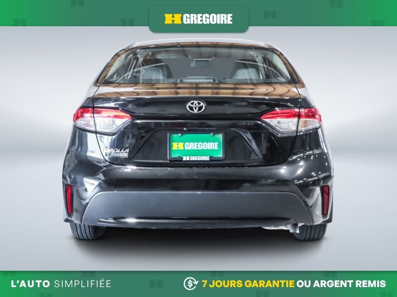 Toyota Corolla 820691 | L AUTO AC GR ELEC CAM RECULE BLUETOOTH 2021 Noir Laval - photo #7