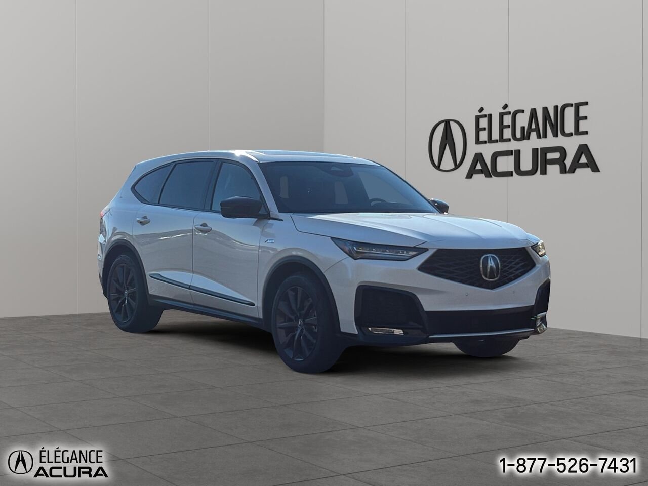 ACURA MDX A-SPEC | 26110 2026 Blanc platine nacré Granby - photo #2