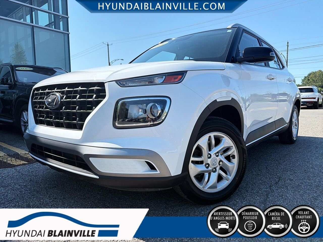 2022 Hyundai Venue White Blainville - photo #0