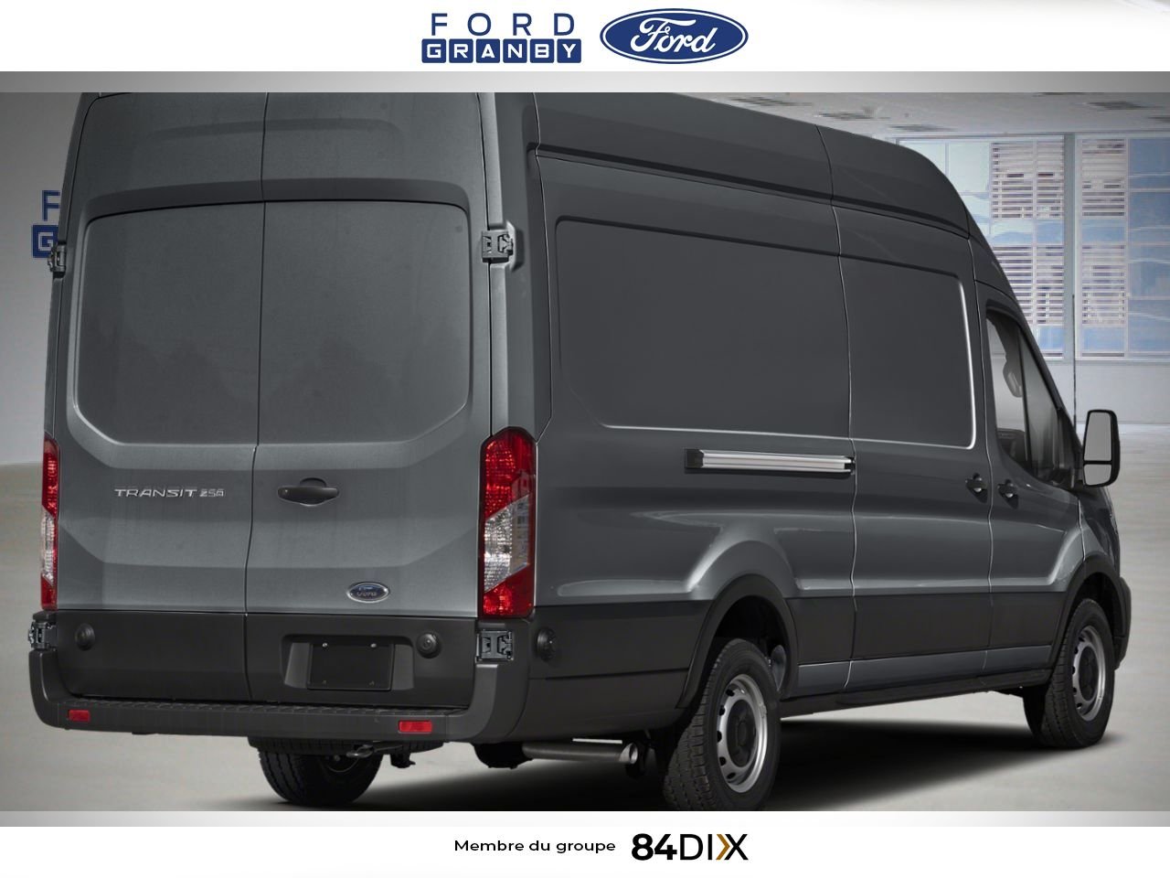 2026 Ford Transit Cargo Van Carbonized Grey Metallic Granby - photo #1