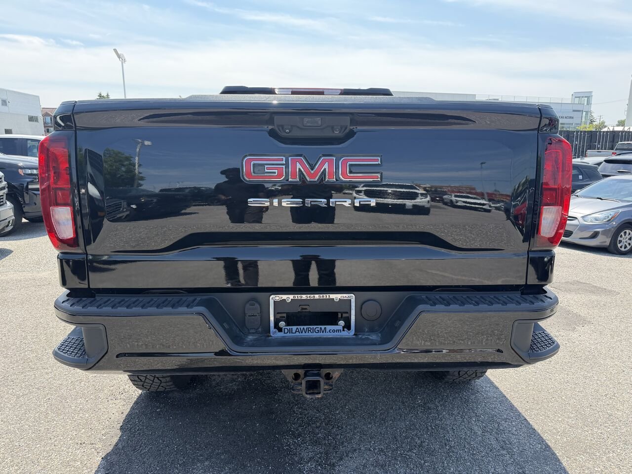 GMC SIERRA K1500 Pro cabine double 4RM 147 po 2023 Noir Gatineau - photo #12