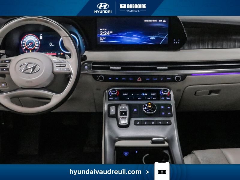 Hyundai Palisade YW186 | Ultimate Calligraphy w/Beige 7-Passenger AWD 2023 Blanc Laval - photo #27