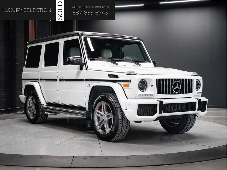 2016 Mercedes-Benz G-Class 2016 White