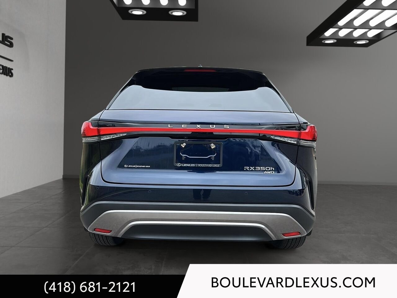 Lexus RX 20029A | RX 350h BA 2024 Bleu Québec - photo #4