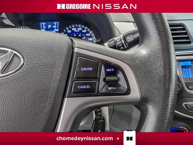 Hyundai Accent CH7214 | GL * A/C * Automatique * Groupe Electrique * Cruis 2015 Argent Laval - photo #18