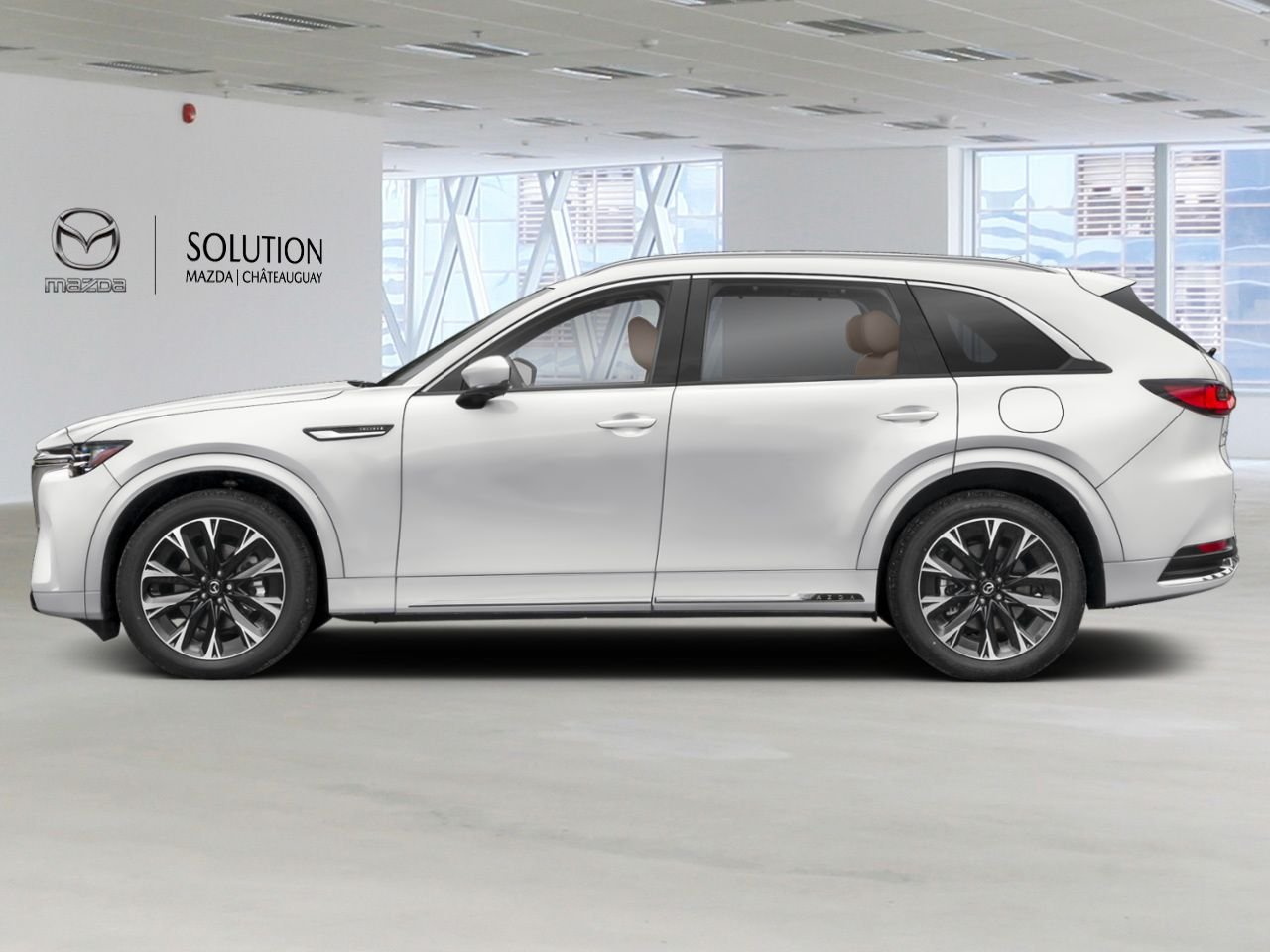 2025 MAZDA CX-90 MHEV Signature TI Rhodium White Metallic Châteauguay - photo #2