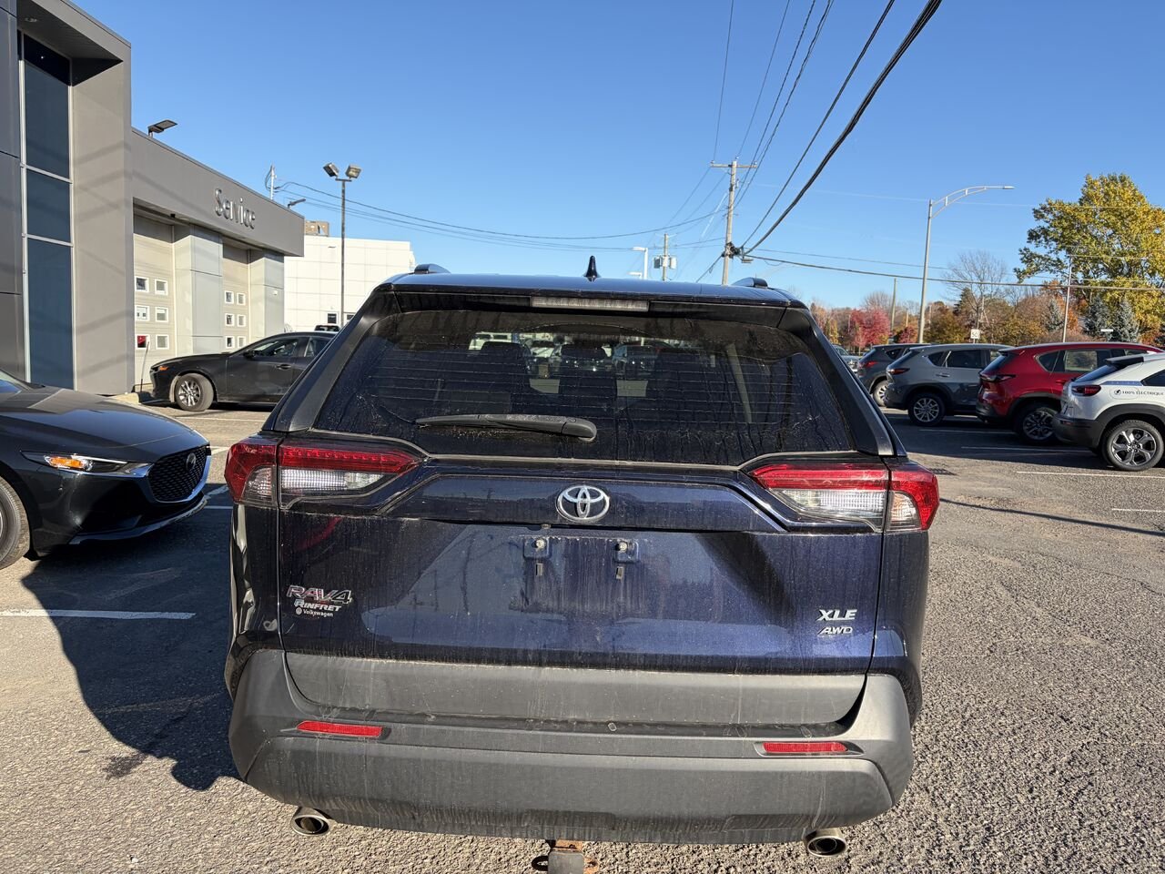 TOYOTA RAV4 XLE/XLE PREMIUM XLE TI 2019 Bleu Montmagny - photo #5