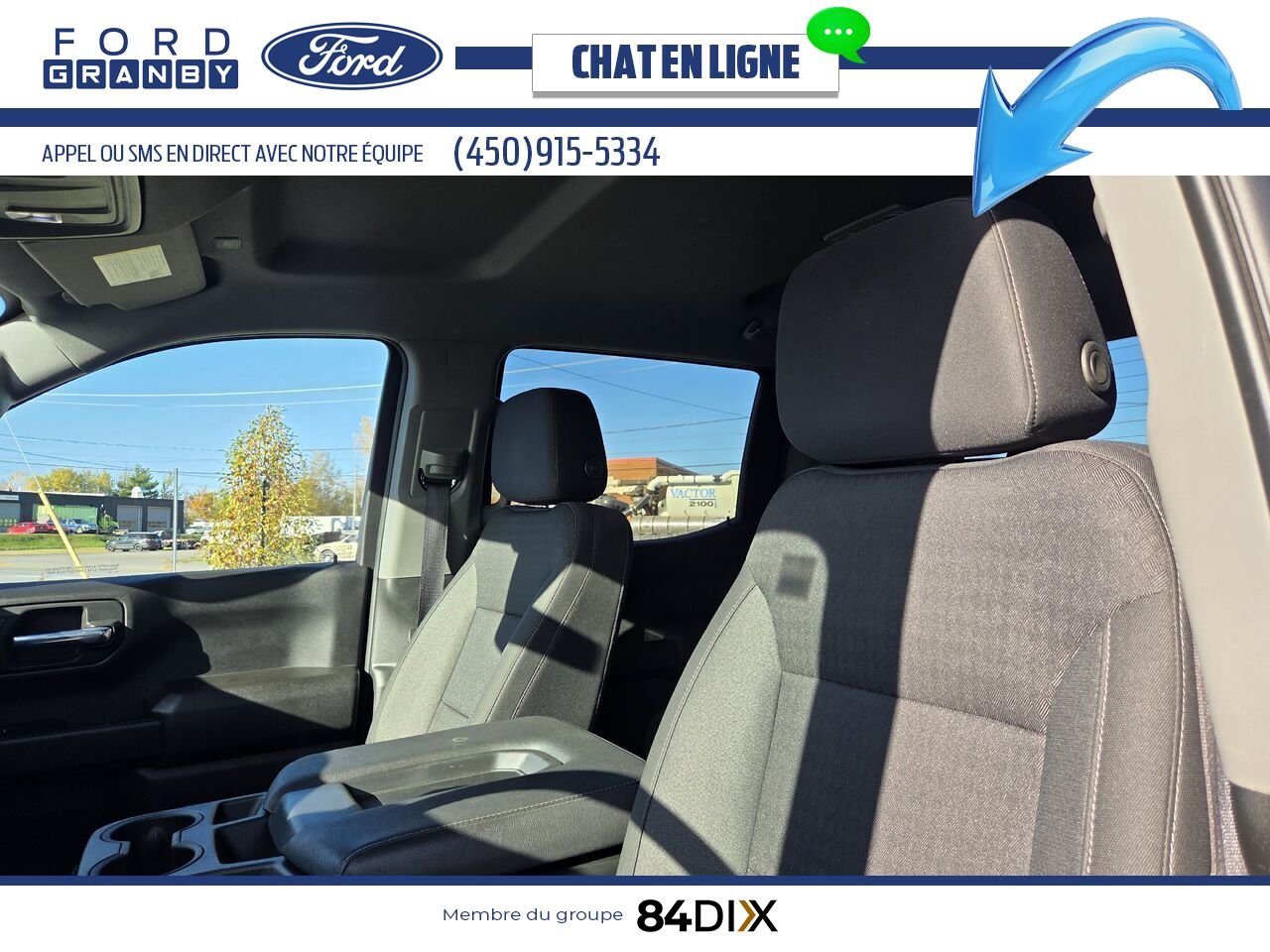 Chevrolet Silverado 1500 2023 Noir Granby - photo #18