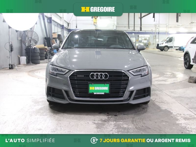 Audi A3 PROGRESSIV AWD AUTO A/C MAGS CUIR TOIT CAM RECUL B 2020 Gris