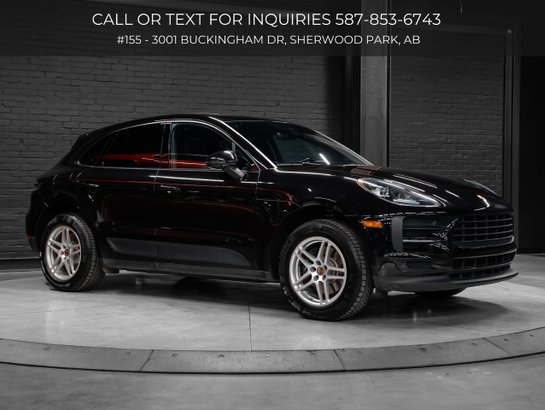 2020 Porsche Macan | Leather | Sunroof | Winter Tires | Clean CARFAX Black