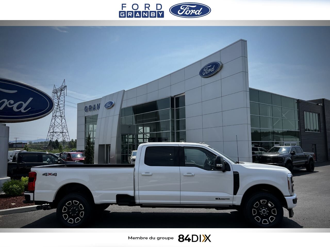 Ford Super Duty F-250 SRW 2025 Blanc Granby - photo #2