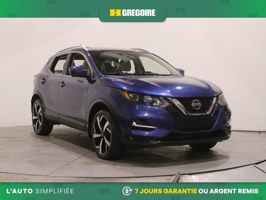 2021 Nissan Qashqai SL AWD AUTO A/C CUIR TOIT NAV MAGS CAM RECUL BLEUT Blue
