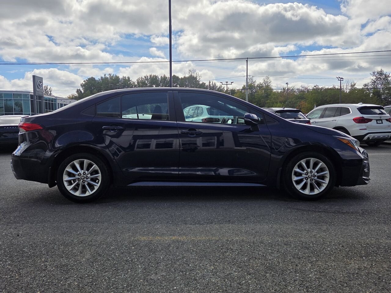 Toyota Corolla SE 2021 Bleu Granby - photo #7