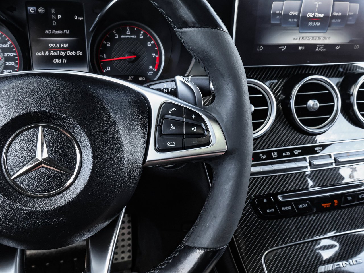 2019 Mercedes-Benz GLC AMG GLC 63 S 4MATIC+ SUV designo Diamond White Sherwood Park - photo #23