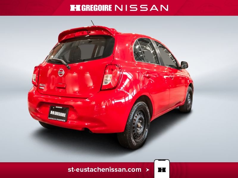 2017 Nissan MICRA Red Saint-Eustache - photo #11