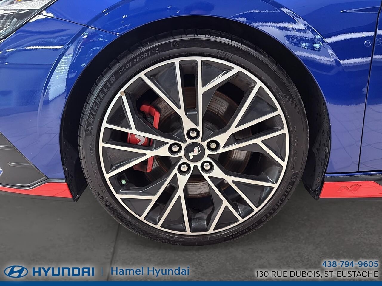 Hyundai Elantra N 2023 Bleu Saint-Eustache - photo #5