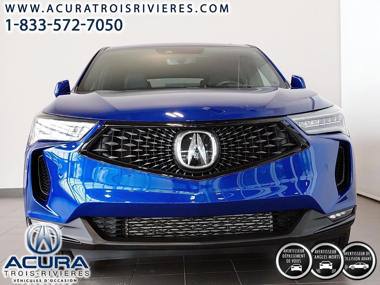 Acura RDX A-SPEC SH AWD 2023 Bleu Trois-Rivières - photo #4