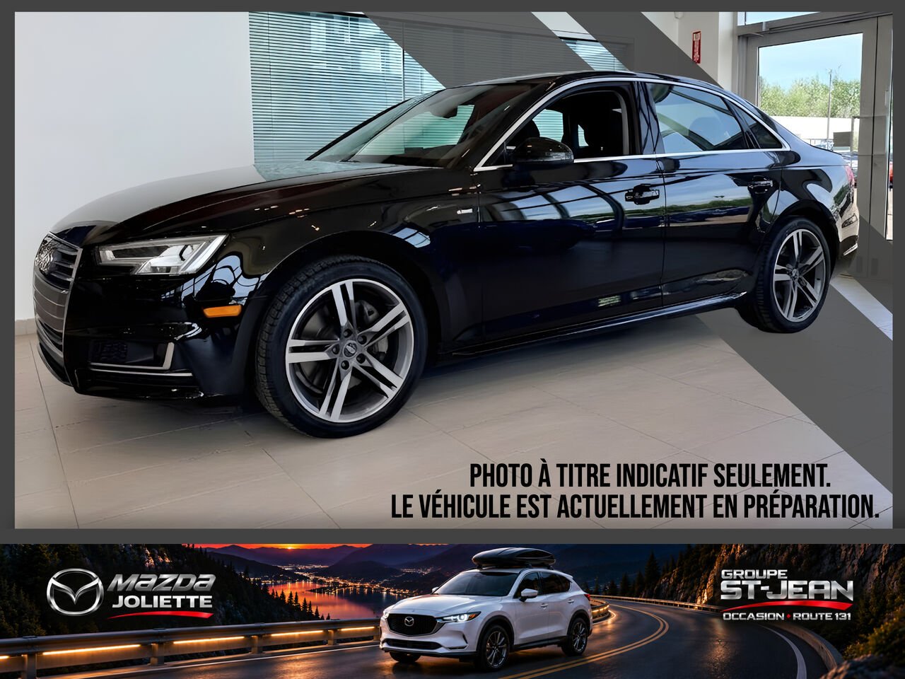 2017 Audi A4 Black Notre-Dame-des-Prairies - photo #0