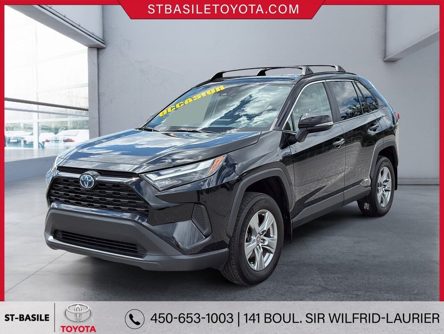 TOYOTA RAV4 Hybride 2022 2022 Noir minuit métallisé