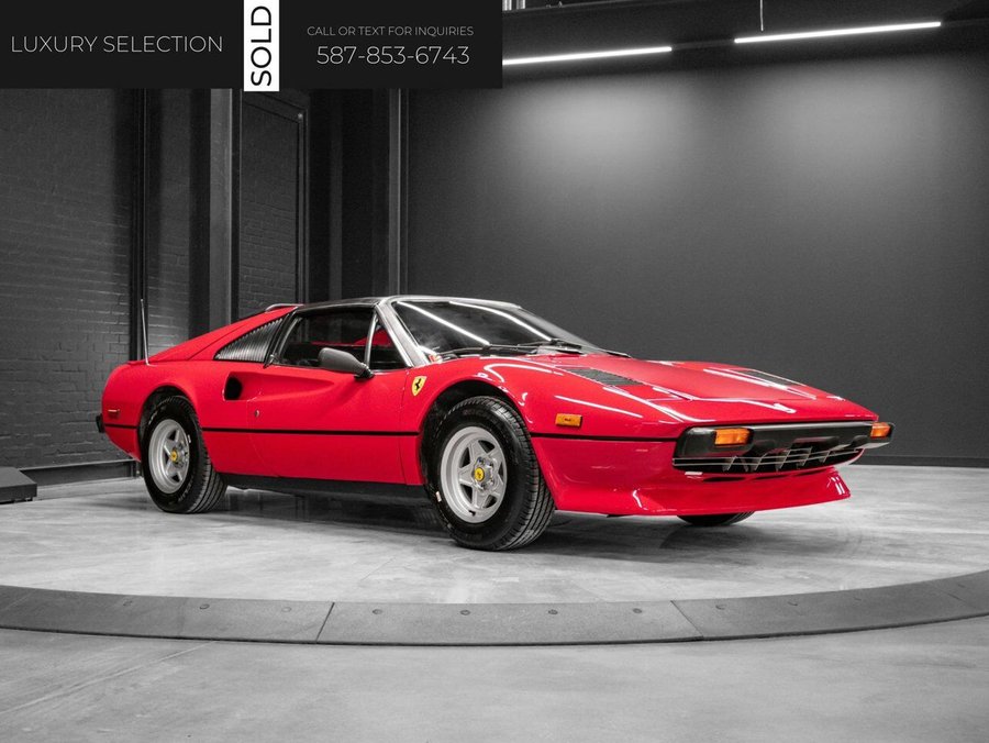 1980 Ferrari 308 1980 Red