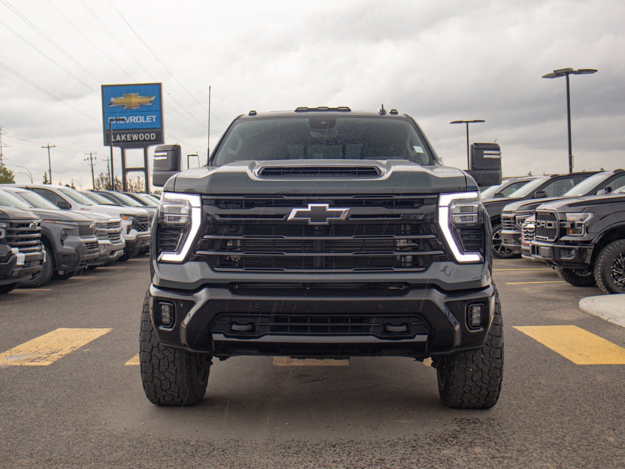 2025 Chevrolet Silverado 3500HD 4WD Crew Cab 159 LTZ Grey Sherwood Park - photo #2