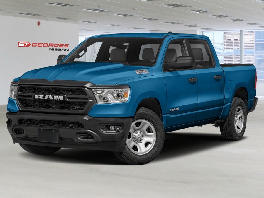 2022 Ram 1500 Laramie cabine d'équipe 4x4 caisse de 6,4 pi Blue