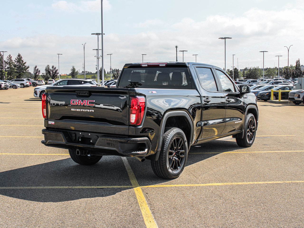 2024 GMC Sierra 1500 4WD Crew Cab 147 Pro Black Sherwood Park - photo #8