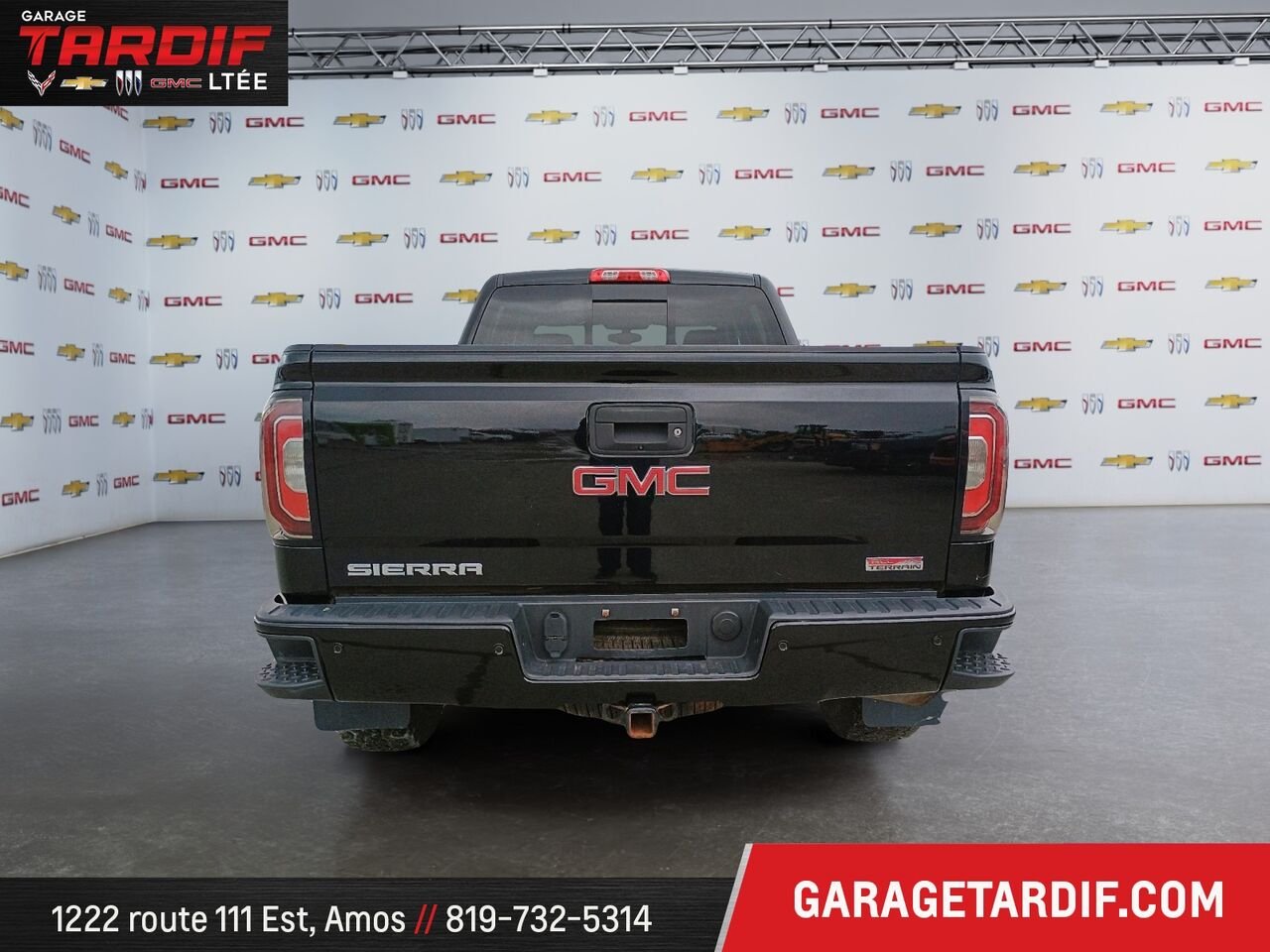 2018 GMC Sierra 1500 SLT cabine multiplace 4RM, 153,0 po Black Amos - photo #2