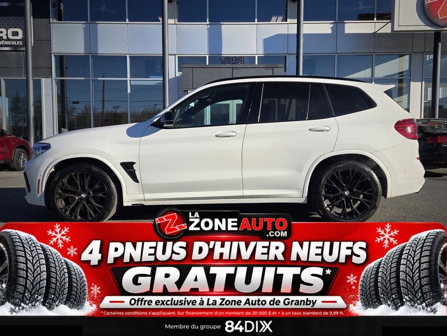 BMW X3 M COMPETITION 503 HP + LAUNCH CONTROL + JAMAIS ACCIDENTÉ 2020 Blanc