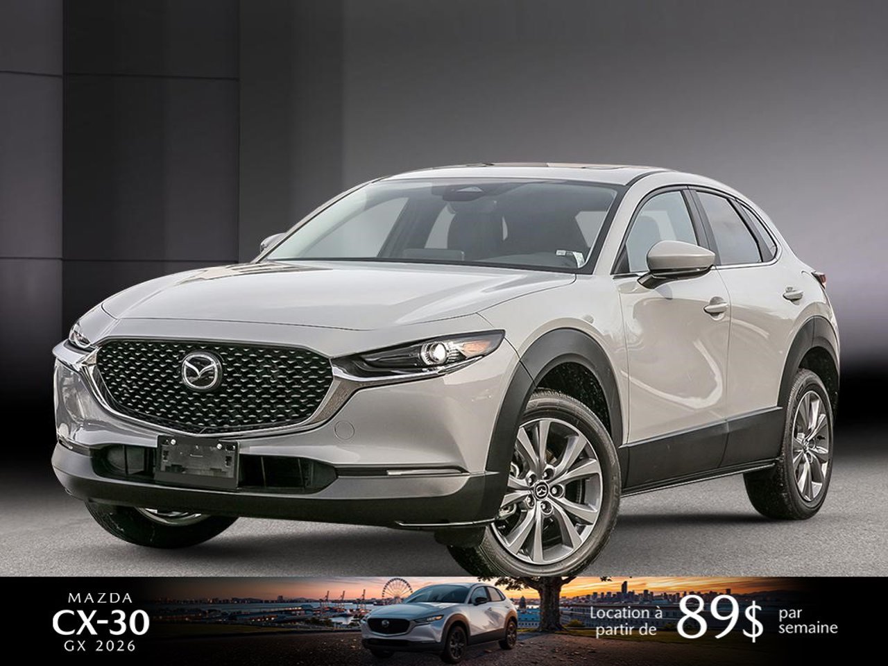 2026 Mazda CX-30 3MVDMBCL3TM239260 Aero Grey Metallic Mirabel - photo #0
