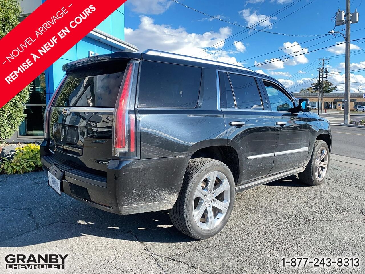 2019 Cadillac Escalade Luxe Haut de gamme 4 portes 4RM | G3887A Black Granby - photo #4