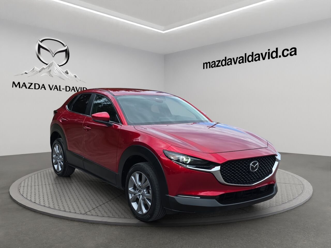 2023 Mazda CX-30 GS TI, INTÉGRALE, SIÈGES CHAUFFANTS, AUXILIÈRE, VOLANT CHAUFFANT Red Val-David - photo #6