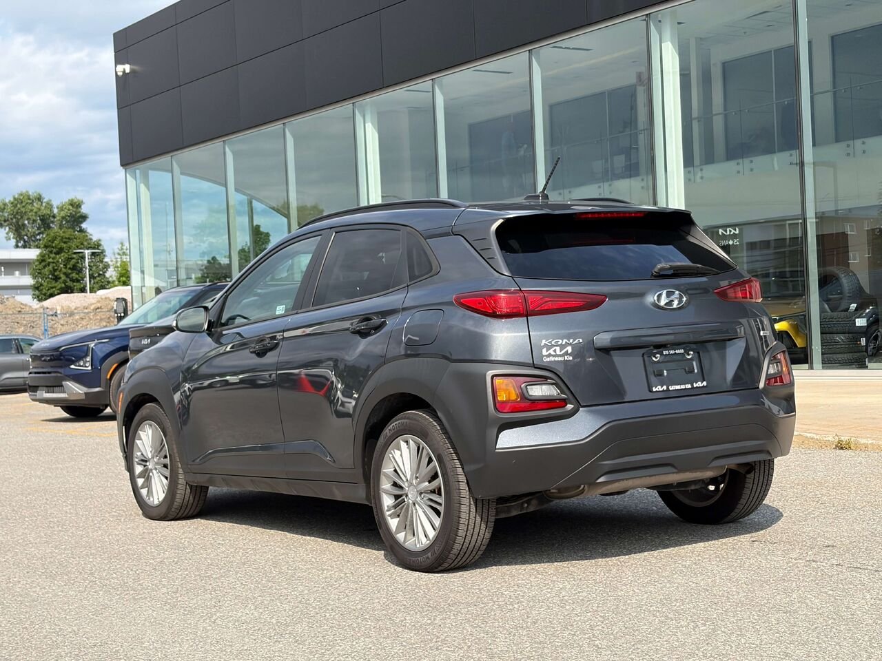 Hyundai KONA 2020 Gris Gatineau - photo #4