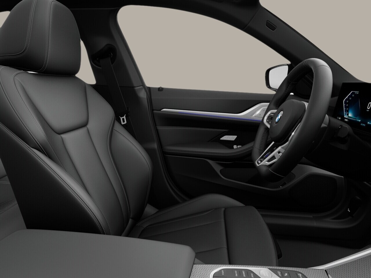 BMW i4 eDrive40 2026 Gris Brooklyn métallique Blainville - photo #8