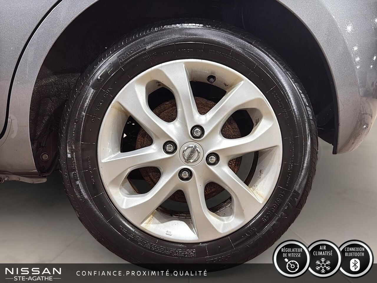 2018 Nissan Micra S | JAMAIS ACCIDENTÉ | BOÎTE AUTOMATIQUE | HAYON | ÉCONOMIQUE EN CARBURANT Grey Saint-Jérôme - photo #6
