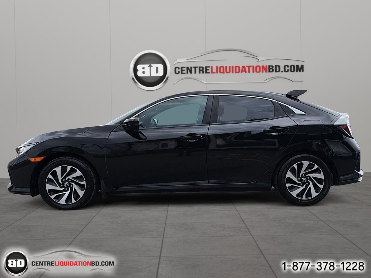 Honda Civic Hayon LX 5 portes BM | BD0398A 2017 Noir Granby - photo #7