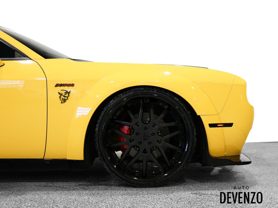 2018 Dodge Challenger SRT Demon Yellow Jacket Yellow