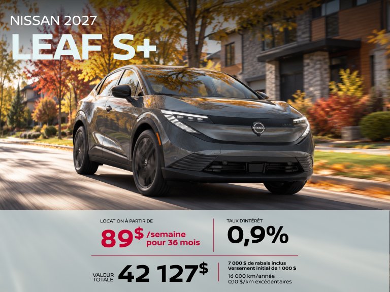 Nissan LEAF S Plus 2027