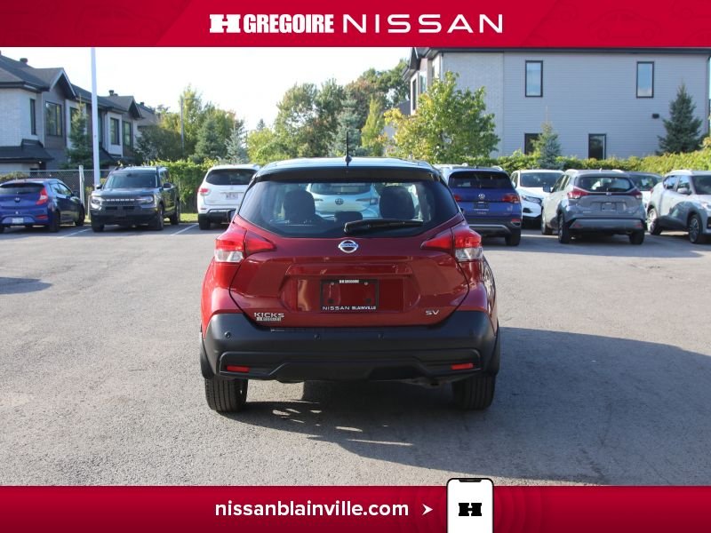 Nissan Kicks BR6447 | SV 1 PROPRIO 0 ACCIDENT BAS KM 2020 Rouge Laval - photo #12