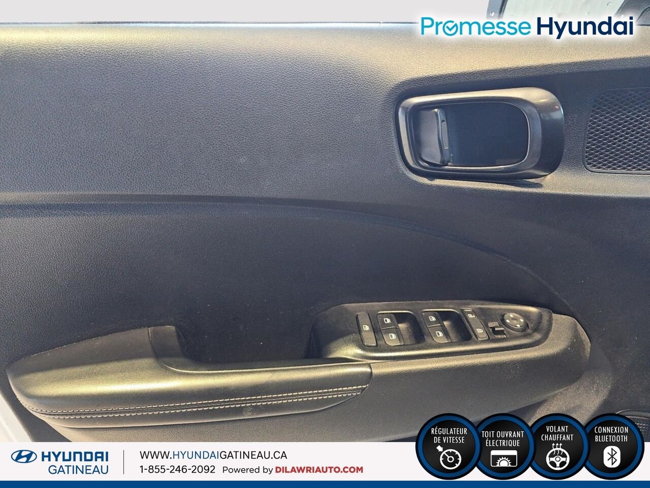 Hyundai Venue Ultimate IVT *** carfax clean , toute equiper , certifier*** 2022 Blanc Ottawa & Gatineau - photo #9